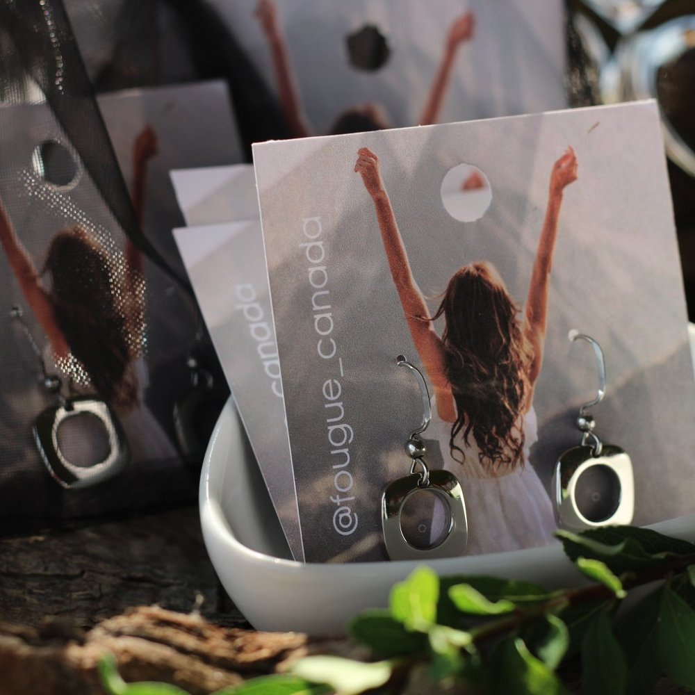Earrings / 100% high-quality stainless steel / hypoallergenic and waterproof